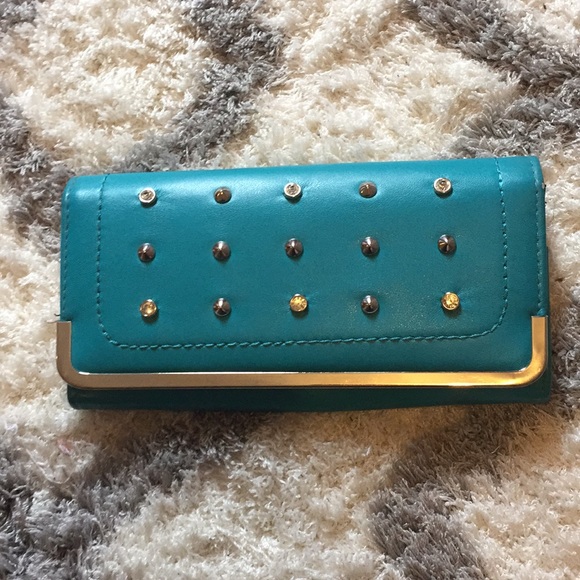 No Boundaries Handbags - Teal wallet
